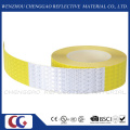 6" Yellow / 6" White Reflective Safety Caution Warning Sticker Rolls (C3500-B(D))